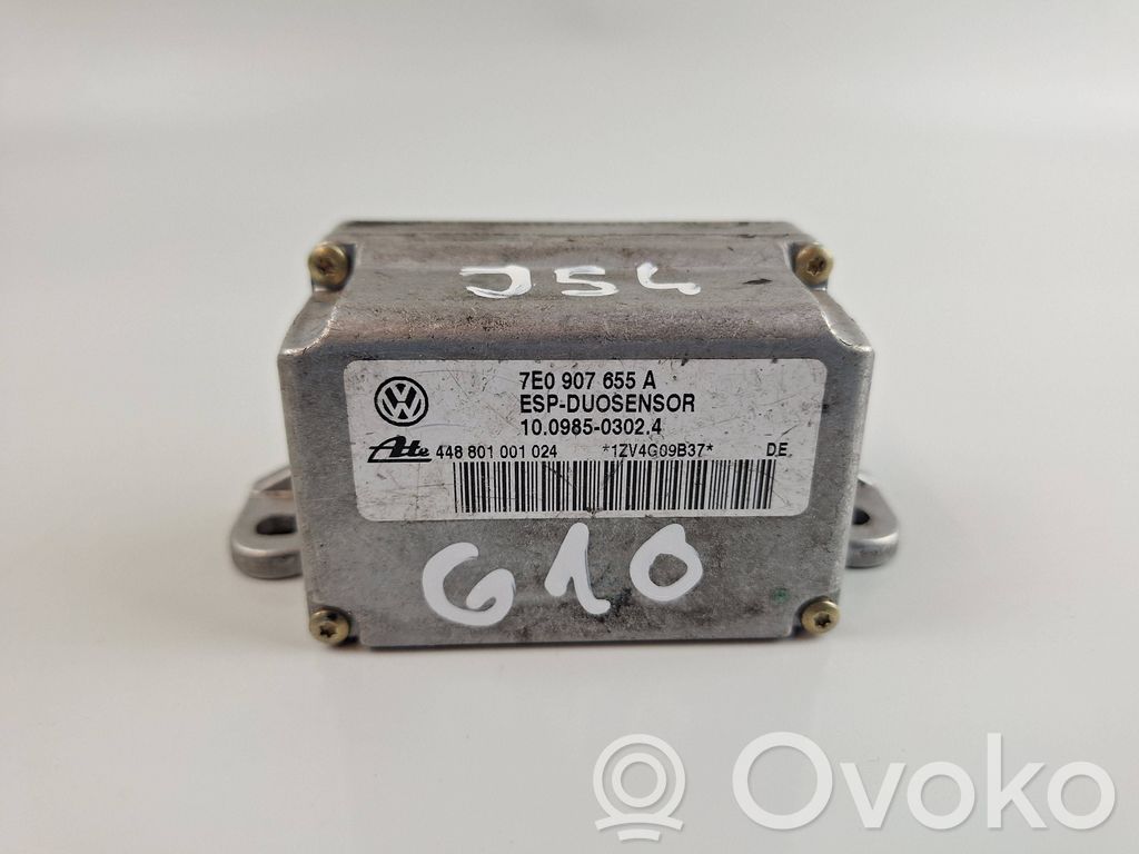 Audi TT TTS Mk2 ESP acceleration yaw rate sensor 