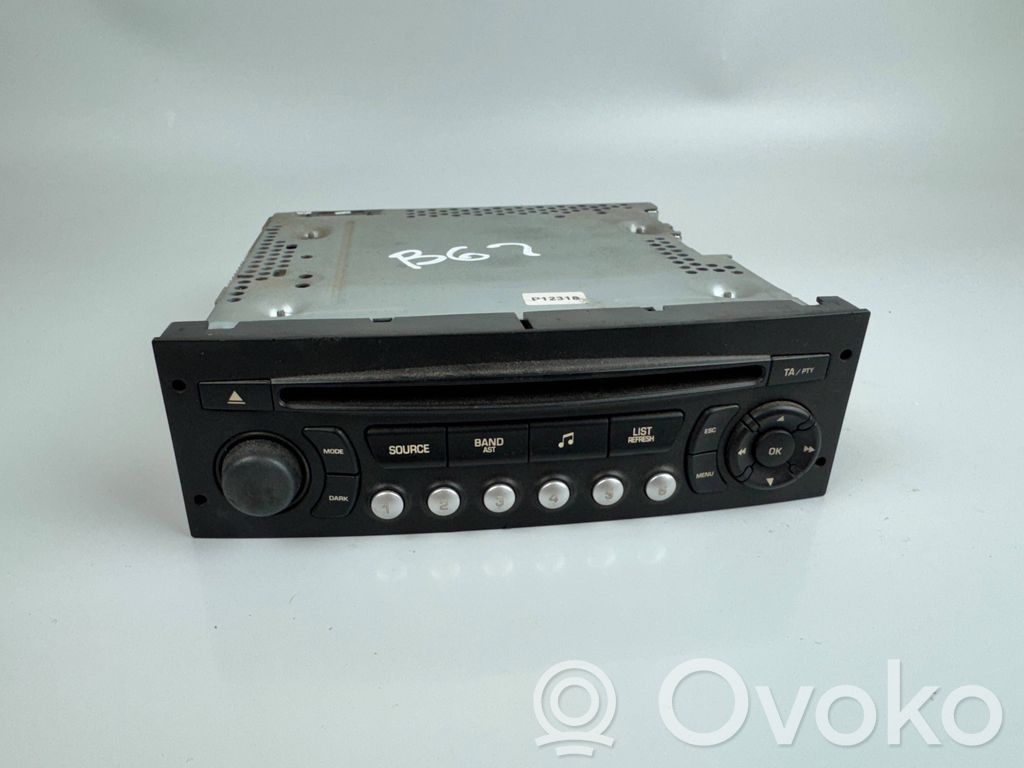 Citroen C3 Radio/CD/DVD/GPS head unit 