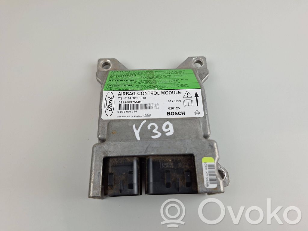 Airbag control unit/module   YS4T14B056BA,0285001396