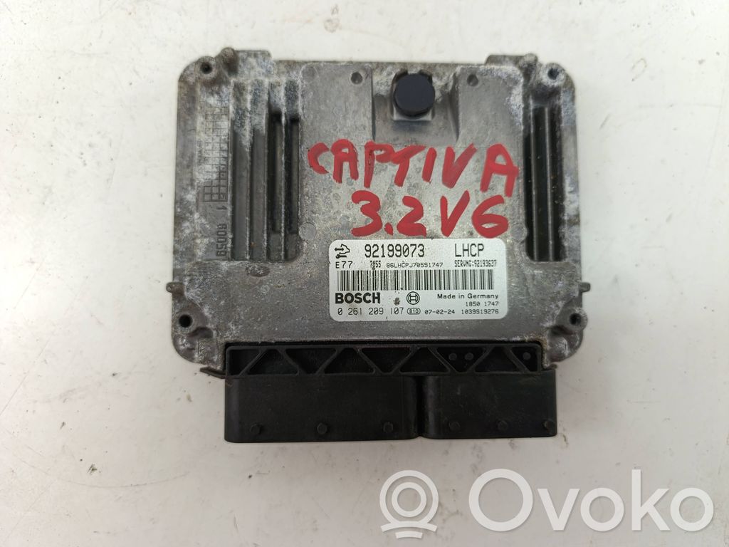 Chevrolet Captiva Engine control unit/module 