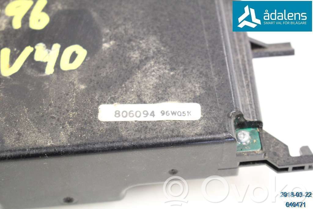 Volvo S40, V40 Climate control unit 