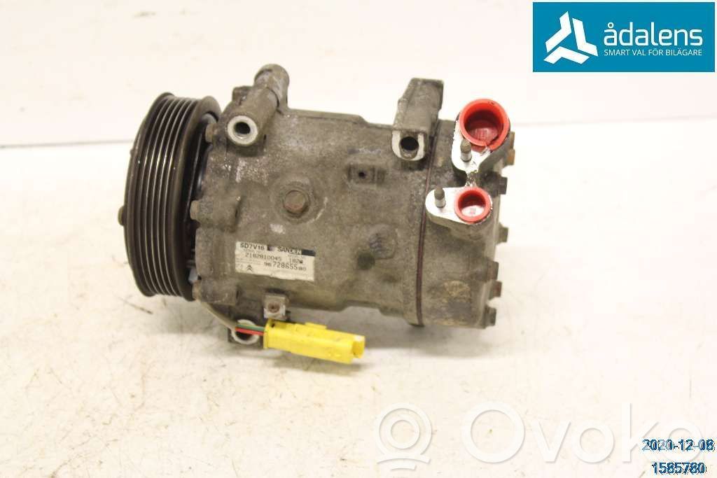 Peugeot Expert Air conditioning (A/C) compressor (pump) 