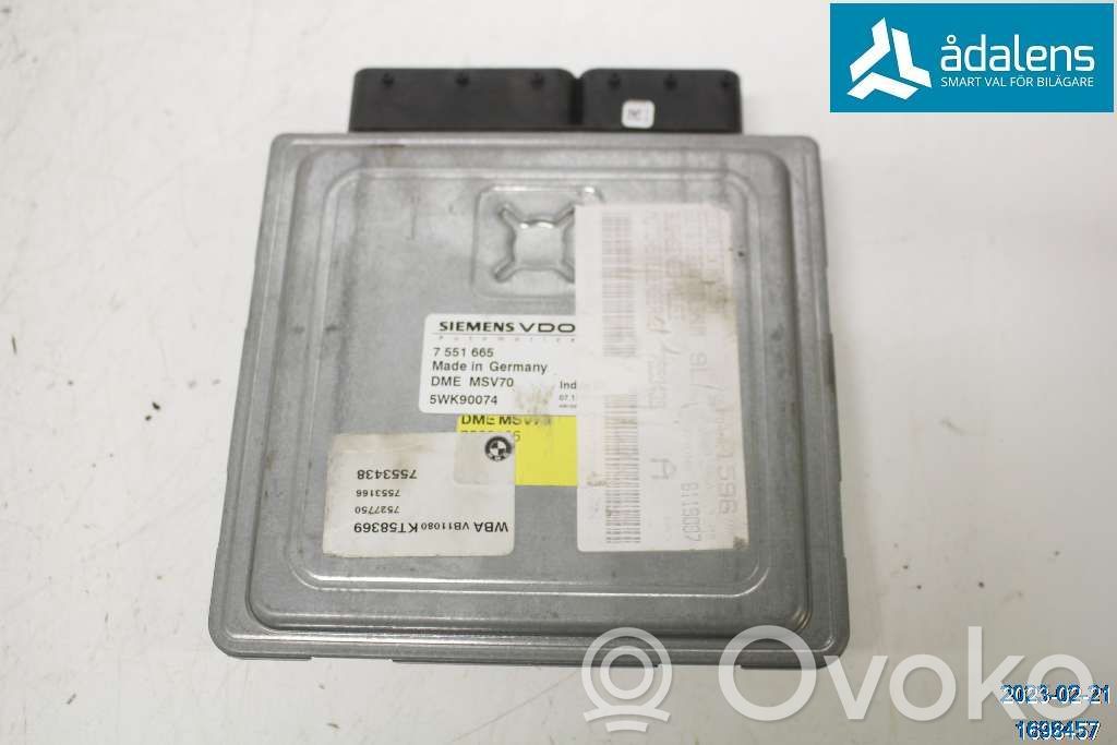BMW 3 E90 E91 Injection control unit/module 