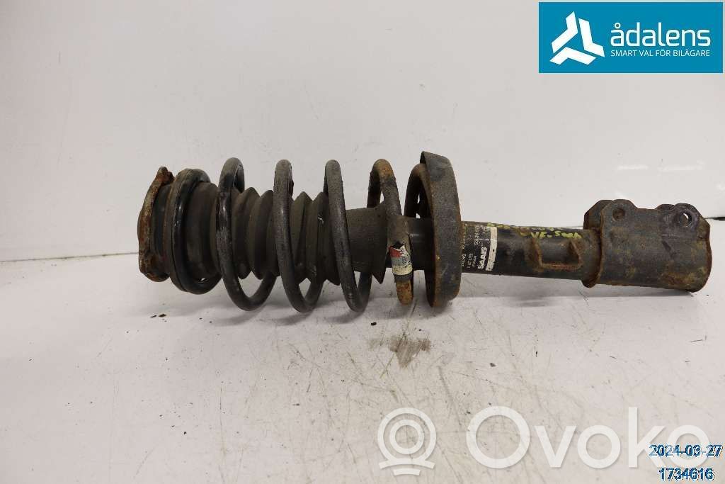 Saab 9-5 Front shock absorber with coil spring 