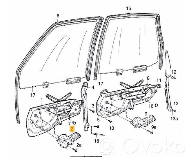Volvo S70  V70  V70 XC Motor macara geam ușă față 