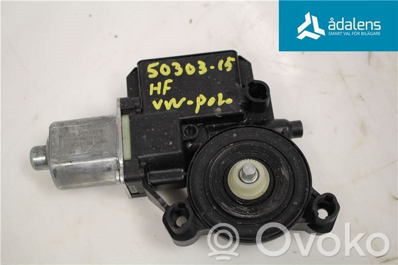 Volkswagen Polo V 6R Front door window regulator motor 