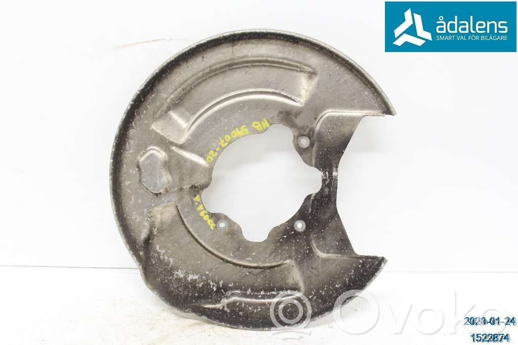 Volvo V60 Guardapolvo del disco de freno trasero 