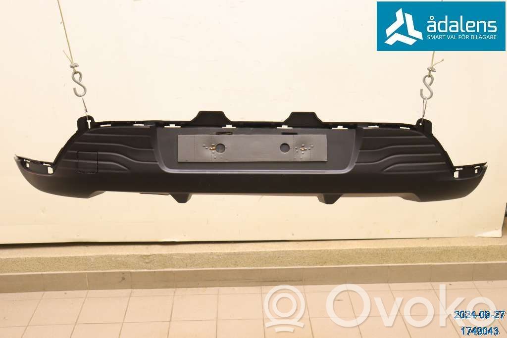 Renault Clio IV Moldura inferior del parachoques trasero 