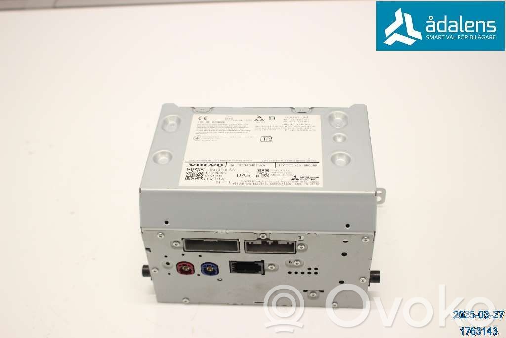 Volvo V60 Radio/CD/DVD/GPS head unit 