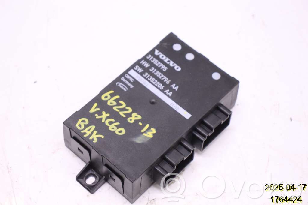 Volvo XC60 Tailgate/trunk control unit/module 