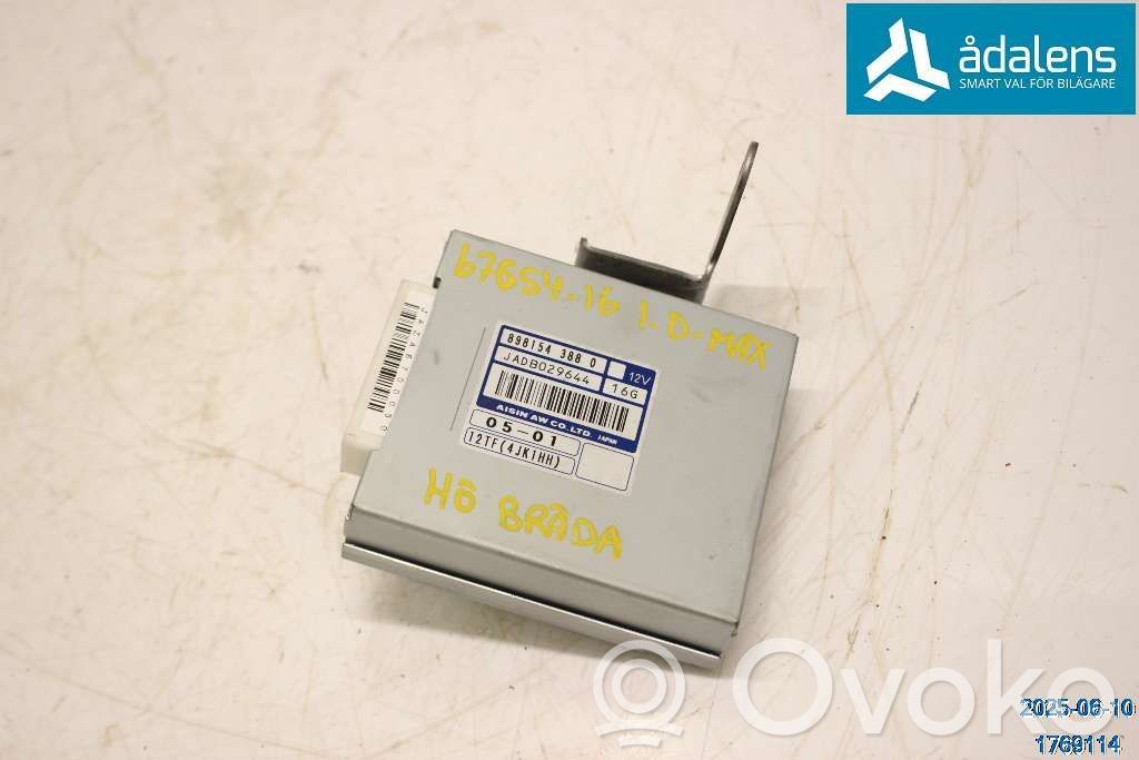 Gearbox control unit/module   8981543880,JADB029644,12TF4JK1HH