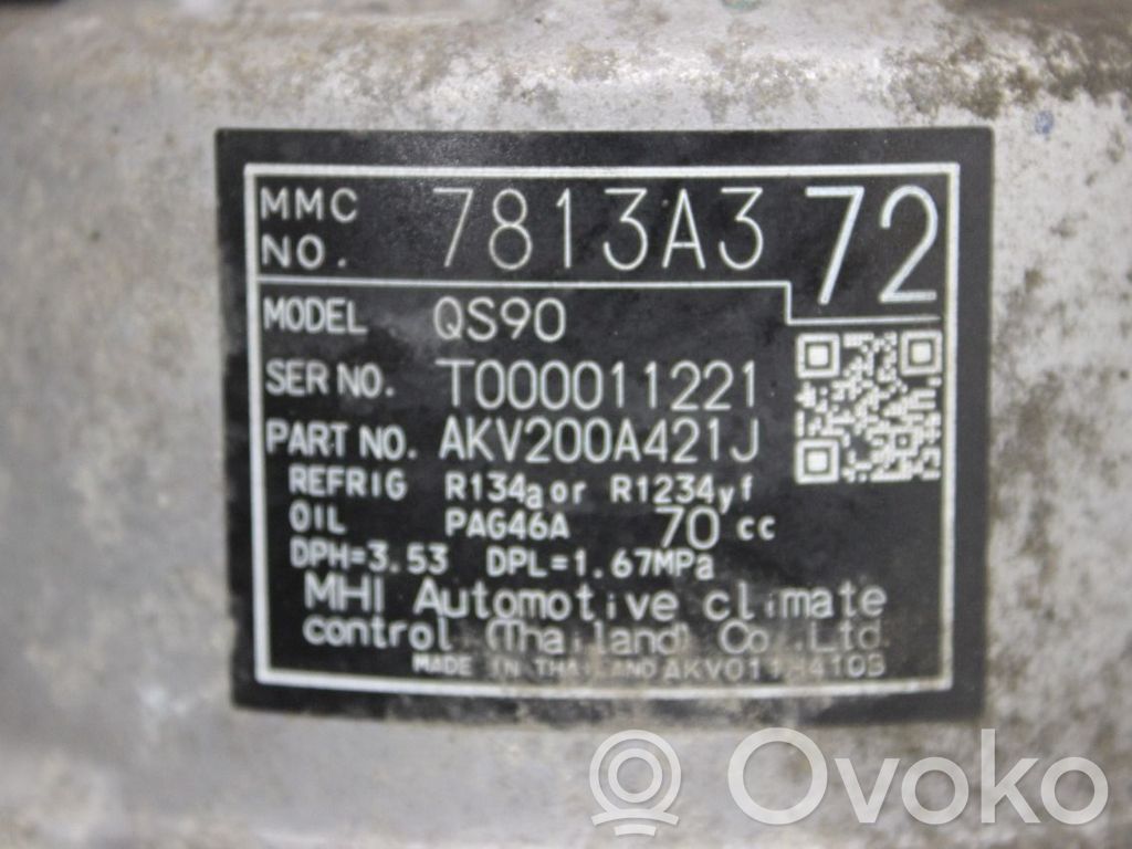 Mitsubishi Outlander Kompresor / Sprężarka klimatyzacji A/C 