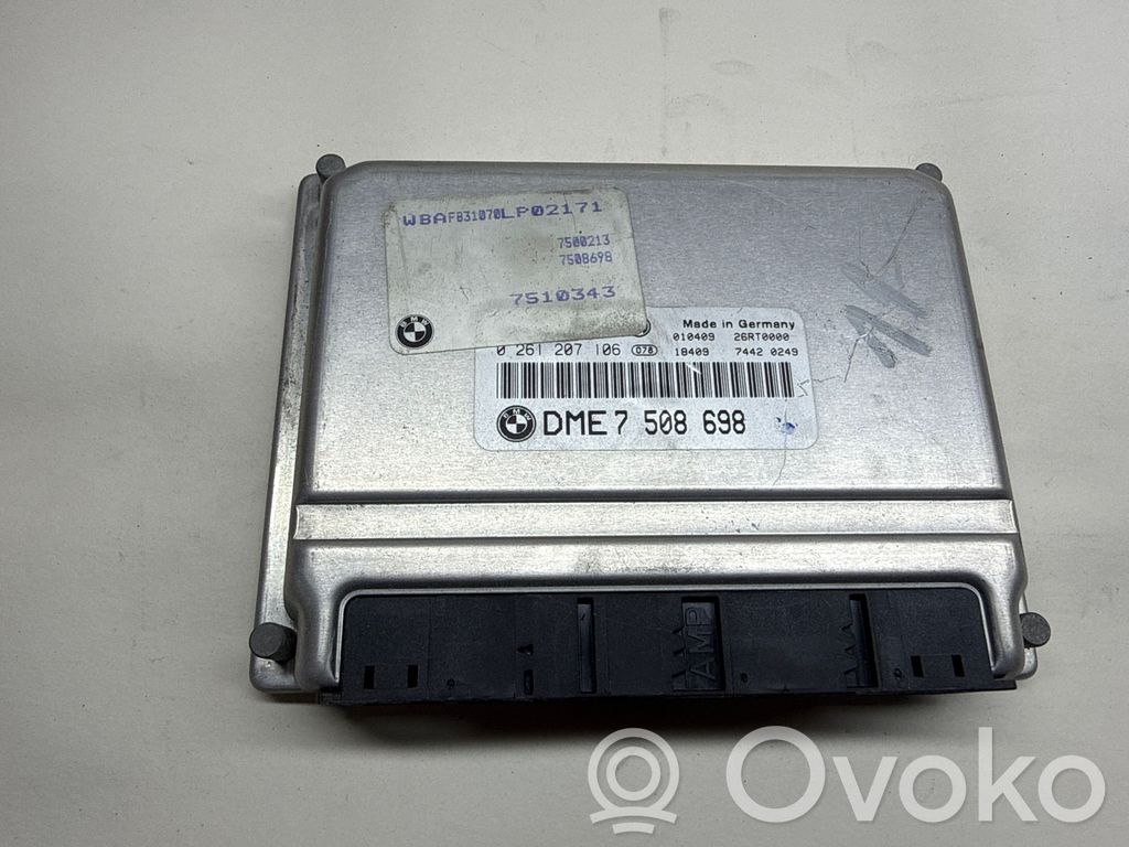 Unidad de control/módulo del motor   0261207106,7508698,7510343