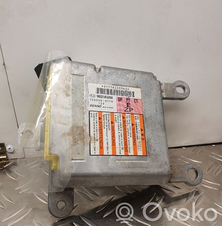 Airbag control unit/module   98221AG260,98221AG260,1503000710