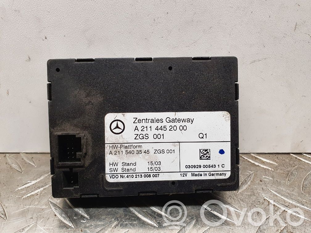 Mercedes-Benz E W211 Gateway control module 