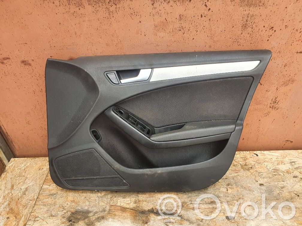 Audi A4 S4 B8 8K Boczki / Poszycie drzwi przednich 