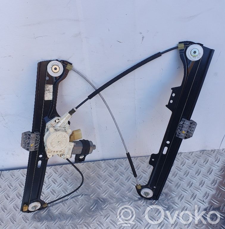 BMW 5 E60 E61 Front door window regulator with motor 