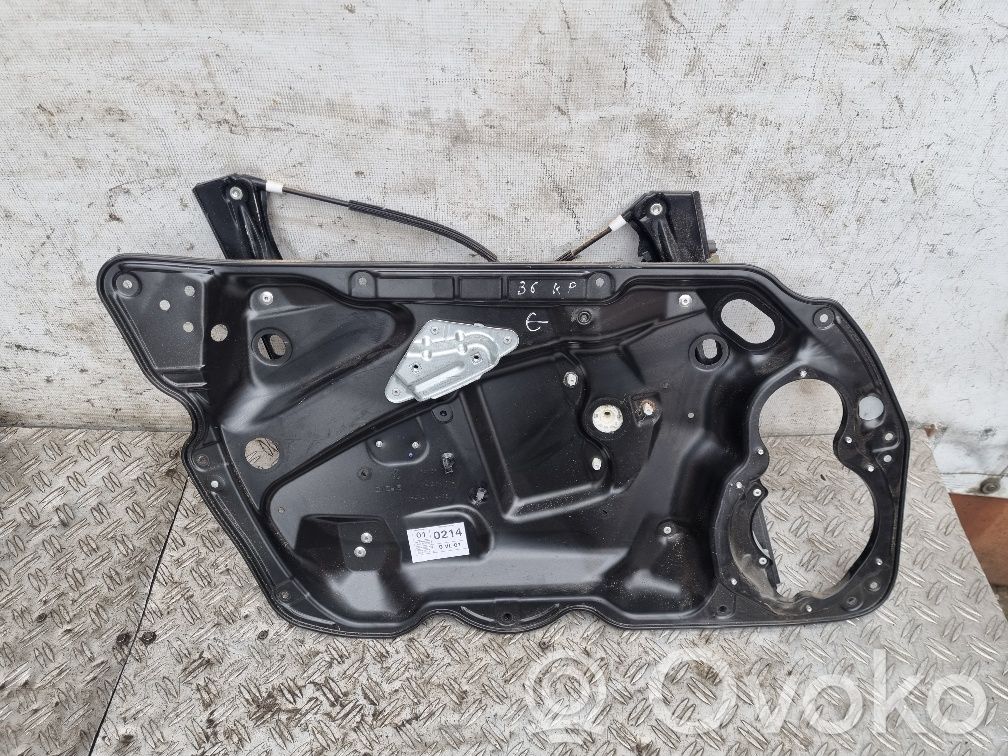 Volkswagen PASSAT B6 Mechanizm podnoszenia szyby przedniej bez silnika 