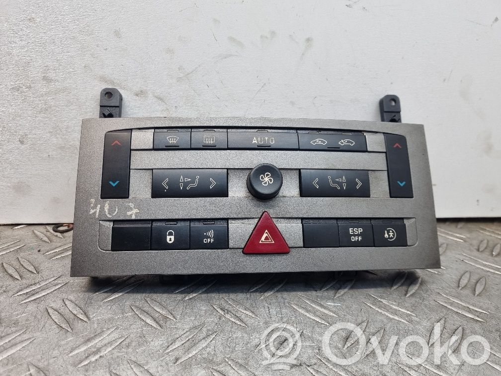 Peugeot 407 Climate control unit 