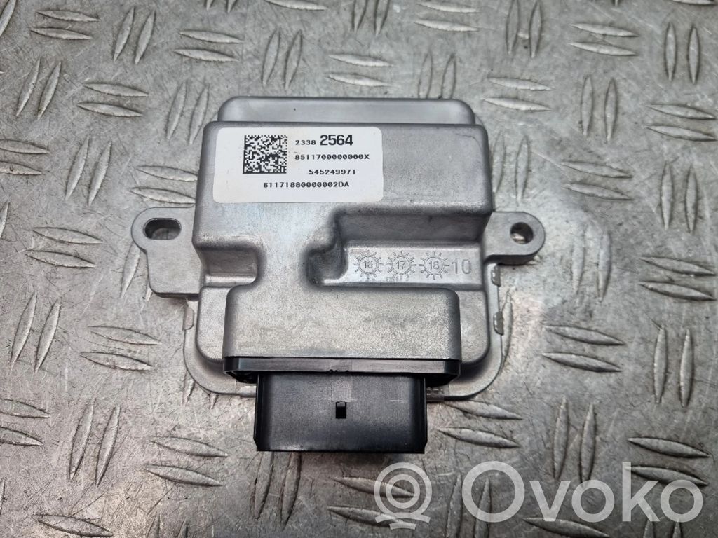 Opel Astra K Unité de commande / module de pompe à carburant 