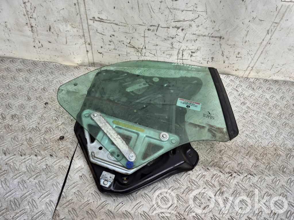 Saab 9-3 Ver2 Regulador de puerta trasera con motor 