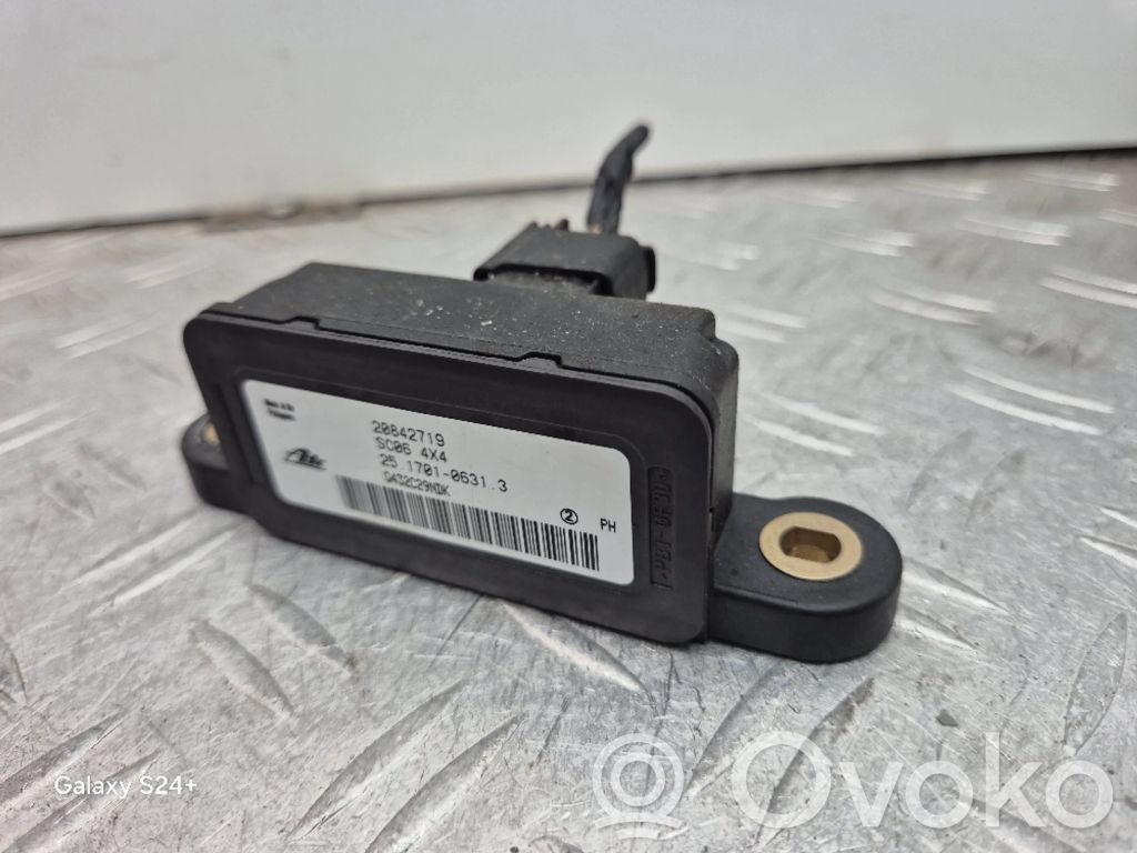 Opel Antara ESP acceleration yaw rate sensor 