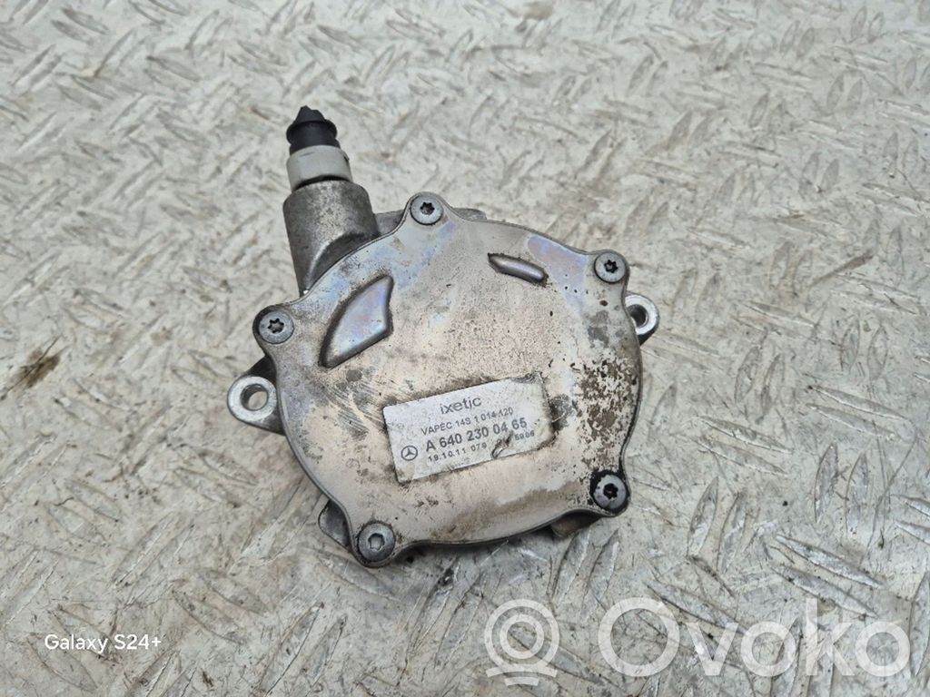 Mercedes-Benz A W169 Pompa podciśnienia / Vacum 