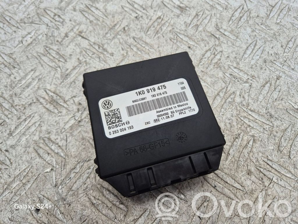 Volkswagen Touran I Parking PDC control unit/module 