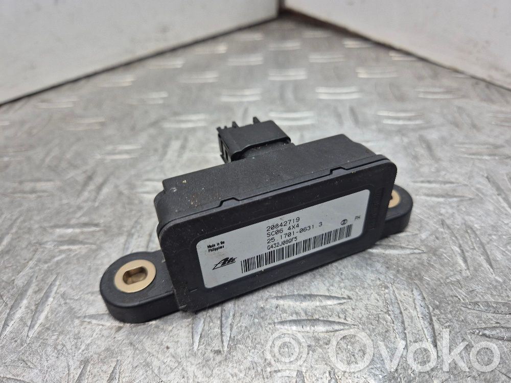 Opel Antara ESP acceleration yaw rate sensor 