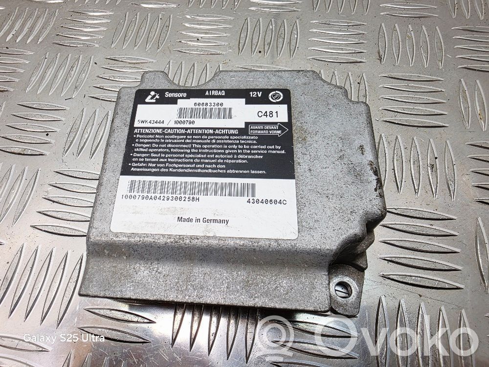 Alfa Romeo GT Airbag control unit/module 