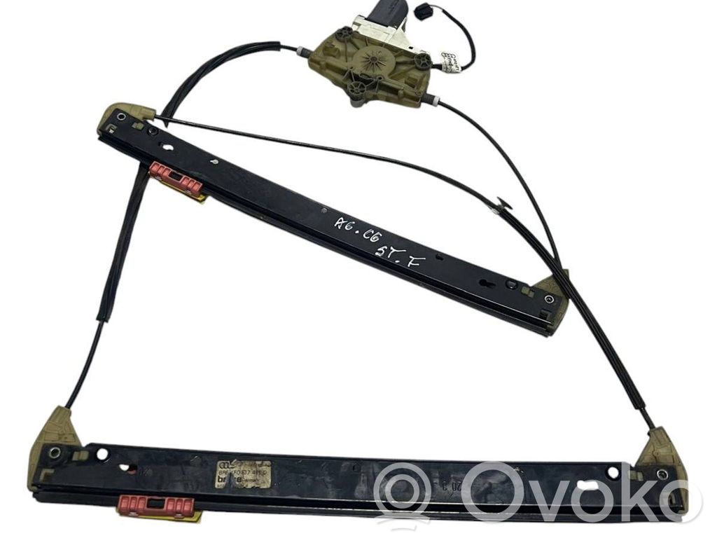 Audi A6 S6 C6 4F Regulador de puerta delantera con motor 