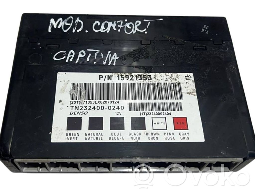 Chevrolet Captiva Module confort 