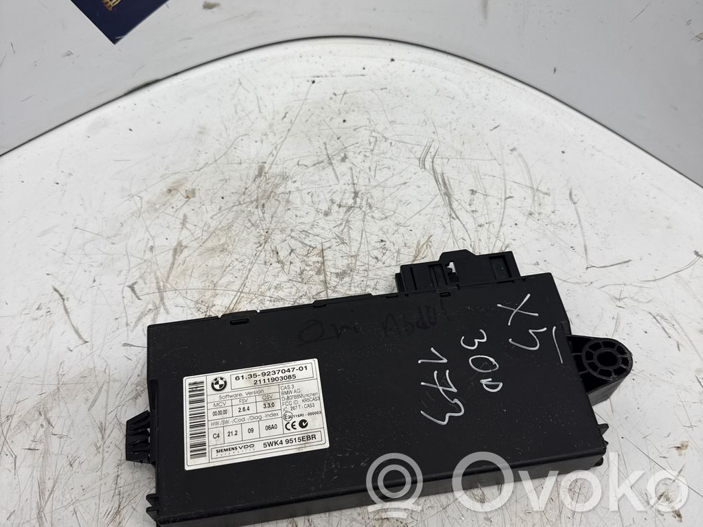Engine ECU kit and lock set   9237047,2111903085,80788M