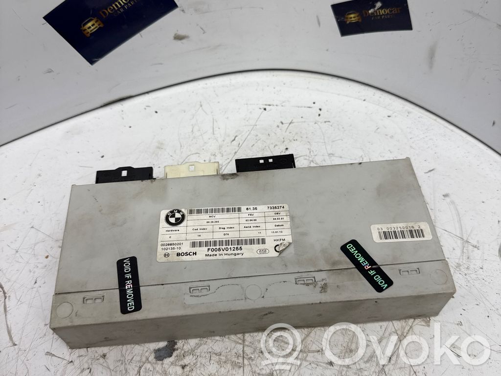 BMW X5 E70 Tailgate/trunk control unit/module 