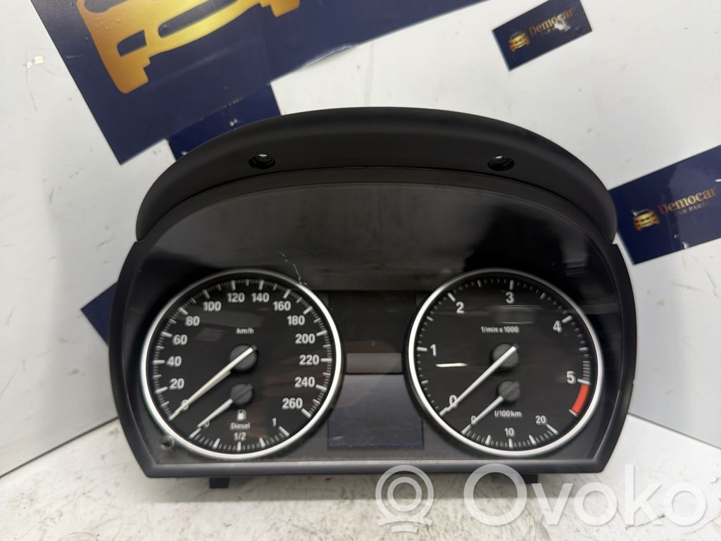 BMW 3 E90 E91 Speedometer (instrument cluster) 