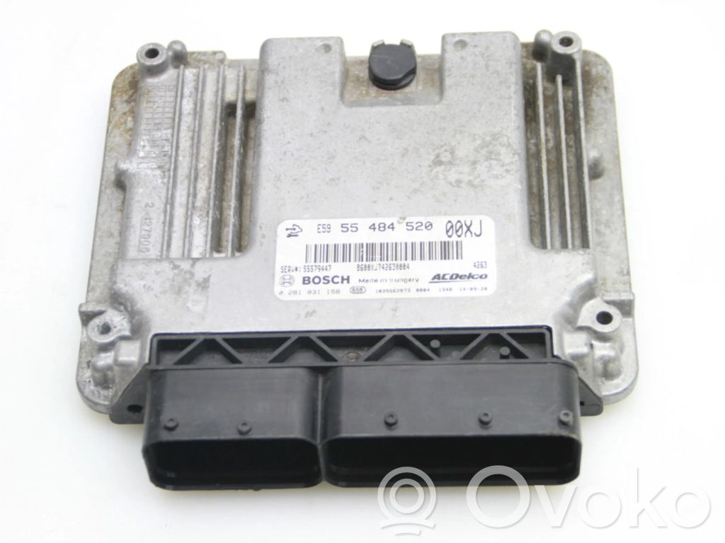 Opel Corsa D Moottorin ohjainlaite/moduuli 
