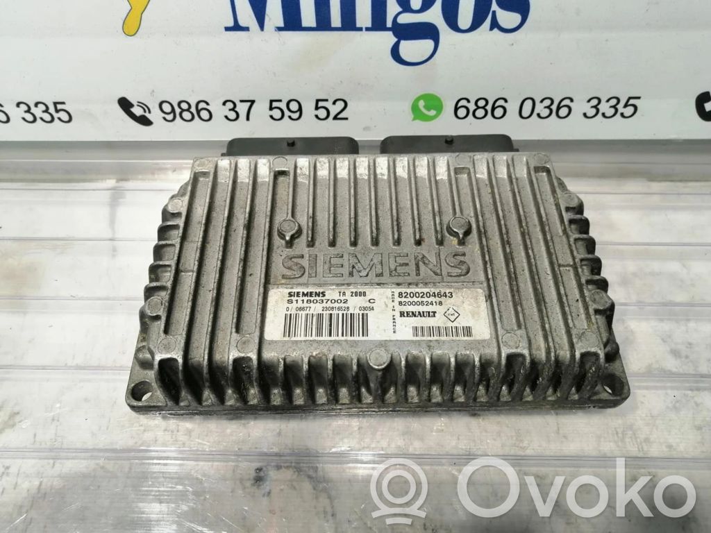 Renault Clio II Engine control unit/module ECU 