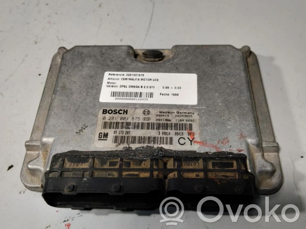 Opel Omega B2 Engine control unit/module ECU 