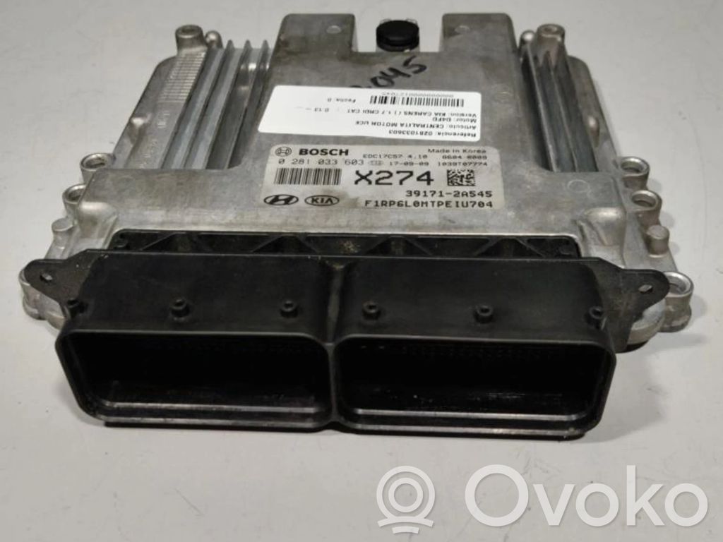 Engine control unit/module ECU   0281033603