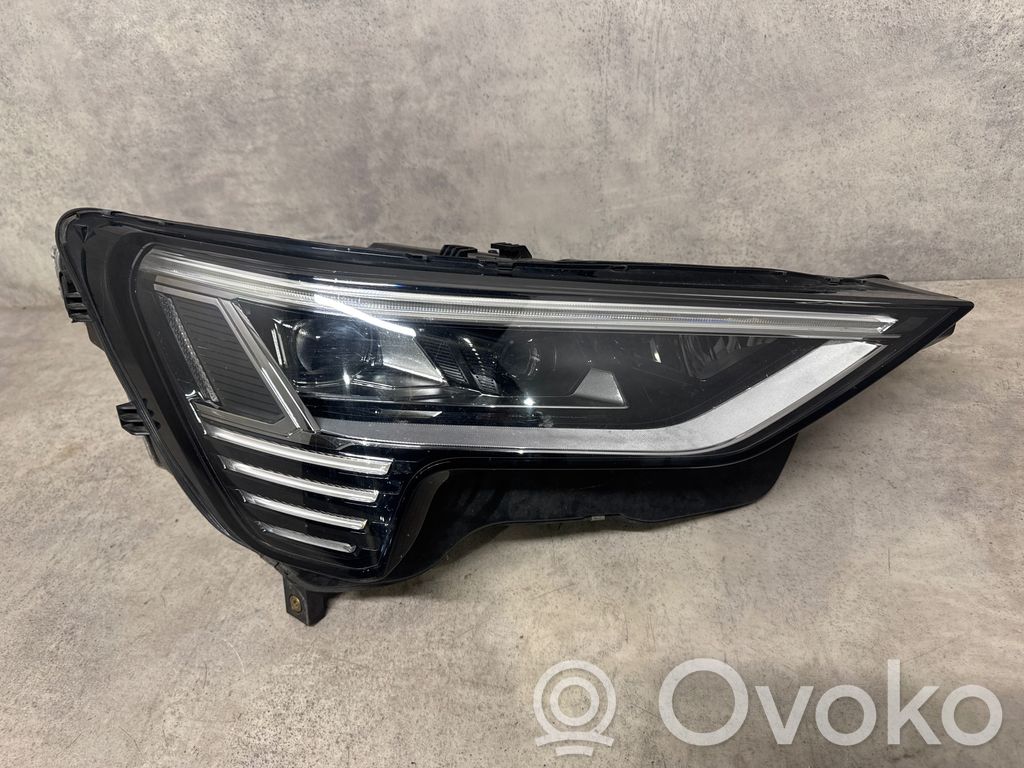 Audi e-tron Phare frontale 