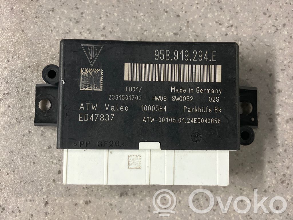 Porsche Macan (95B) Parking PDC control unit/module 