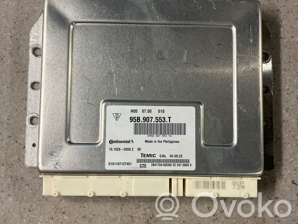 Porsche Macan (95B) Module de commande suspension 