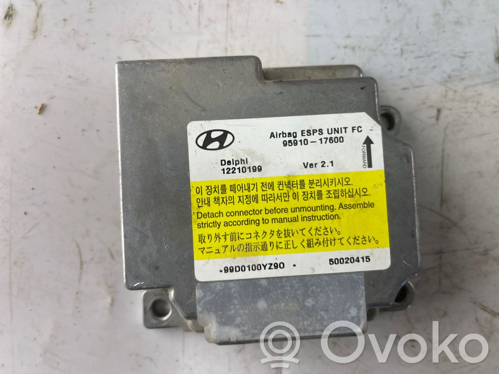 Hyundai Matrix Airbag control unit/module 