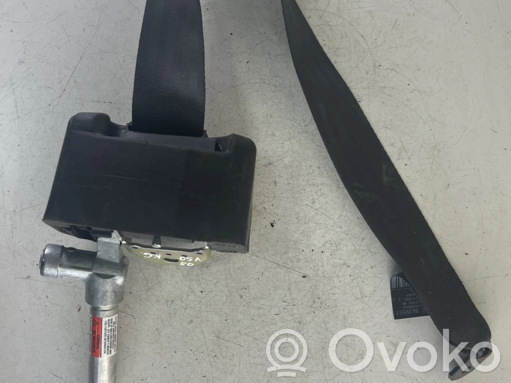Volvo V50 Cinturón trasero 