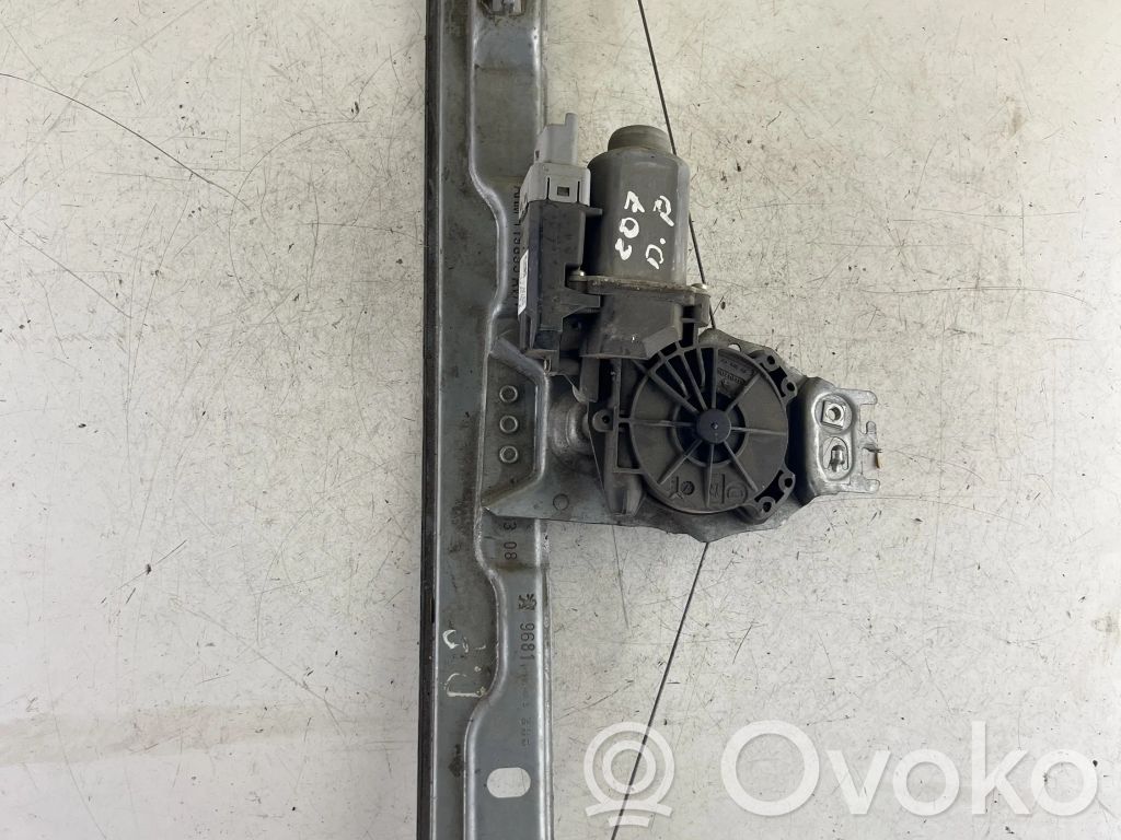 Peugeot 207 Front door window regulator with motor 
