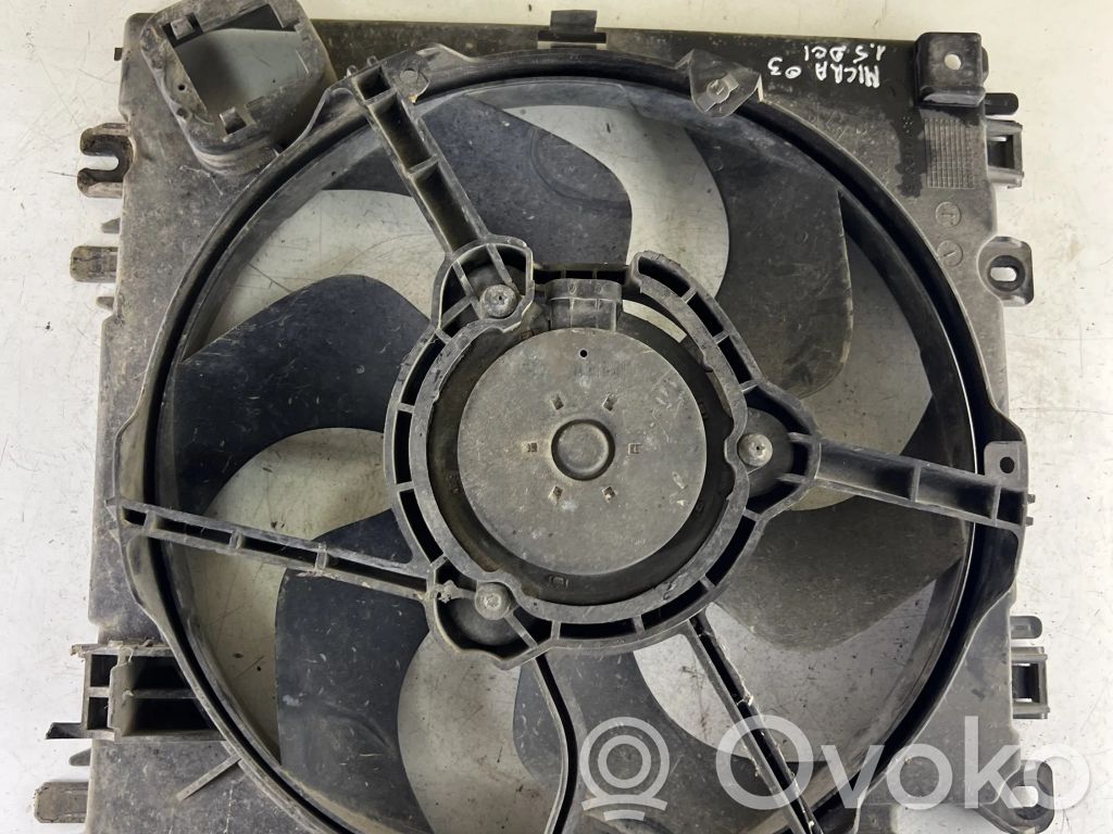 Nissan Micra Elektrinis radiatorių ventiliatorius 
