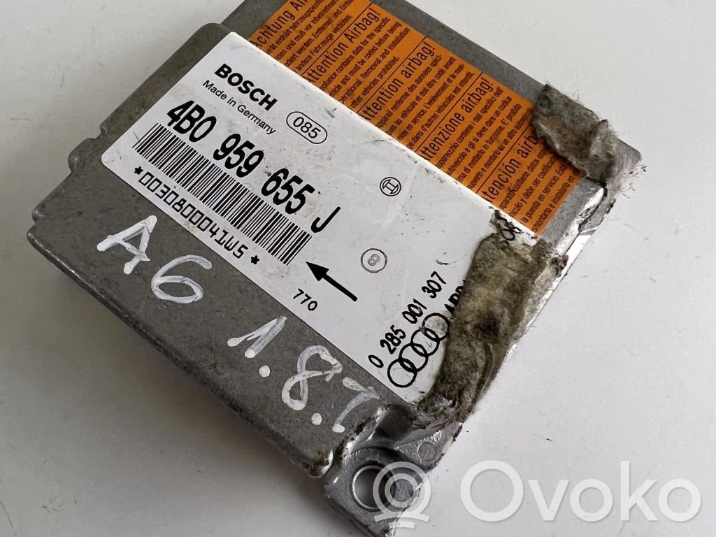 Audi A6 S6 C5 4B Sterownik / Moduł Airbag 