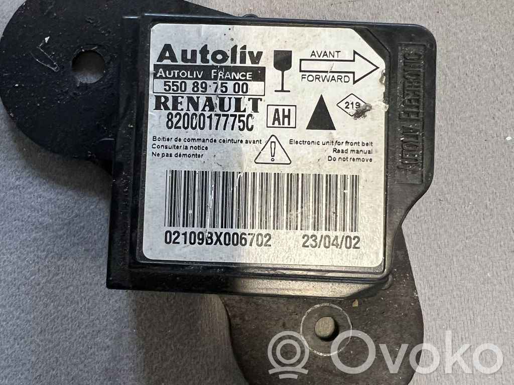 Renault Vel Satis Airbag control unit/module 