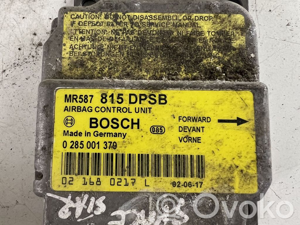 Mitsubishi Space Star Airbag control unit/module 