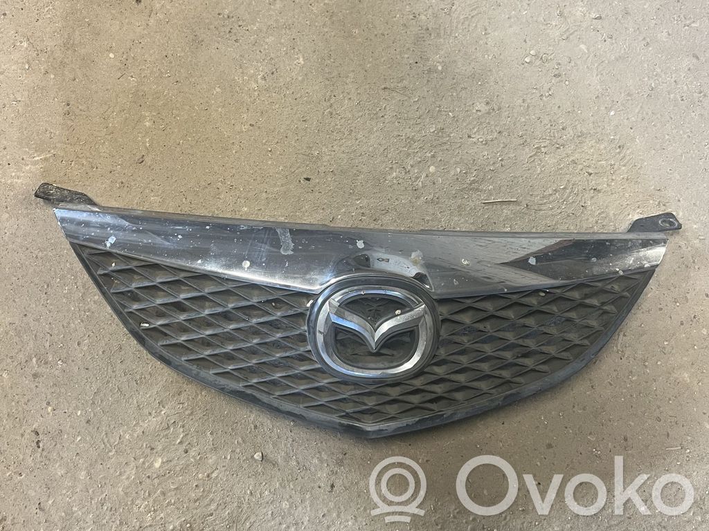 Mazda 6 Etupuskurin ylempi jäähdytinsäleikkö 